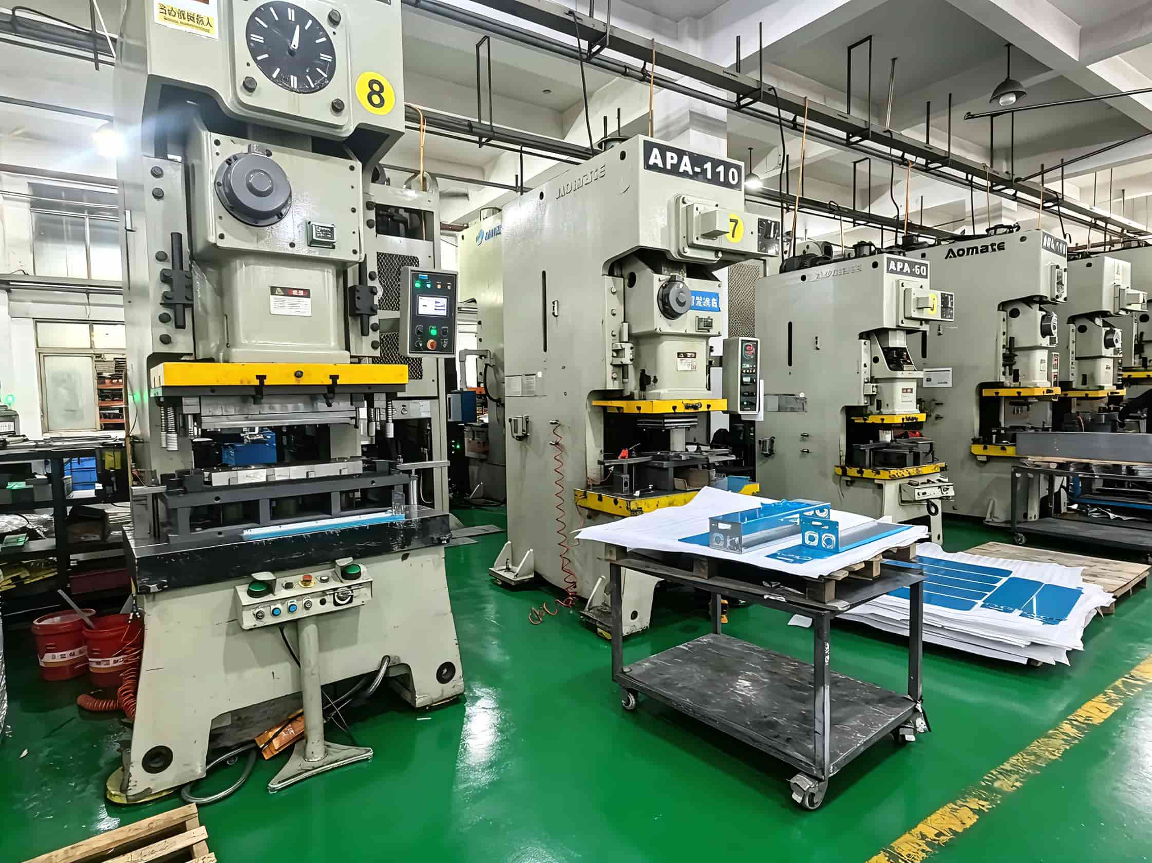 Vehicle Body Stamping Metal Parts Factory