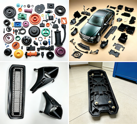 Integrated Injection Molded Plastic Parts
