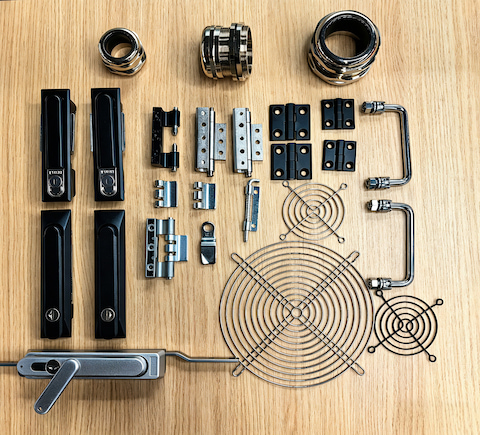 Industrial Cabinet's Hardware Accessories